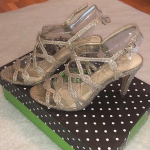 Kelly & Katie Gold heels